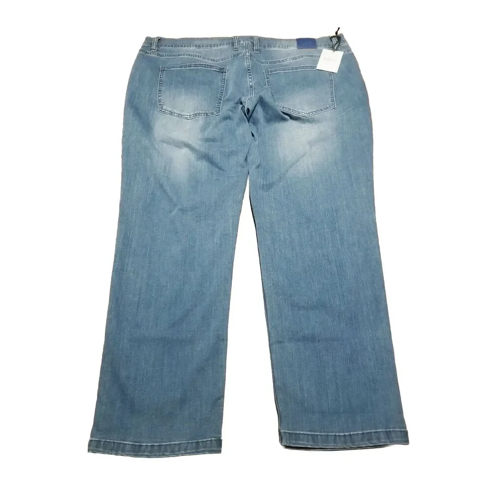 NWT Mugsy Lake Shores Jeans Men's Size 40x30 Blue Stretch Denim New (40×29.5) - Picture 3 of 6